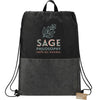 Ash Zippered Recycled Drawstring Bag | Drawstring Bags | Bags, Drawstring Bags, sku-3005-41 | CFDFpromo.com