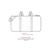Sac week-end en toile de coton 12 oz, 22 po