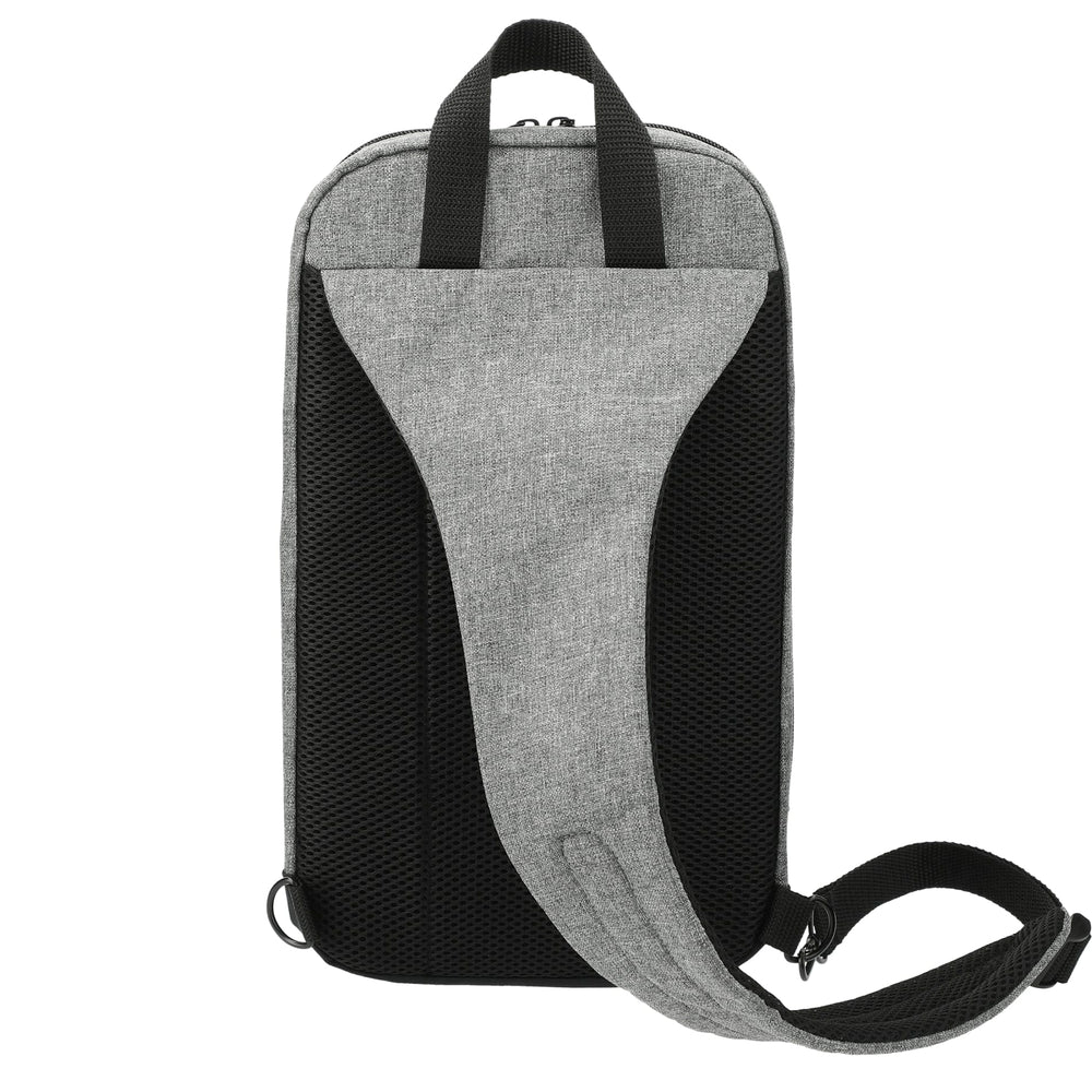 Graphite Deluxe Recycled Sling Backpack | Backpacks | Backpacks, Bags, sku-3451-04 | CFDFpromo.com
