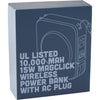 UL Listed 10000 mAh MagClick™ Power Bank with Plug