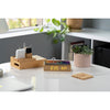 FSC® 100% Bamboo Wireless Charge Pad w/Dual Output