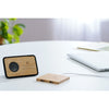 FSC® 100% Bamboo Wireless Charge Pad w/Dual Output