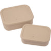 Silicone Food Storage Box with Air Valve - Set of