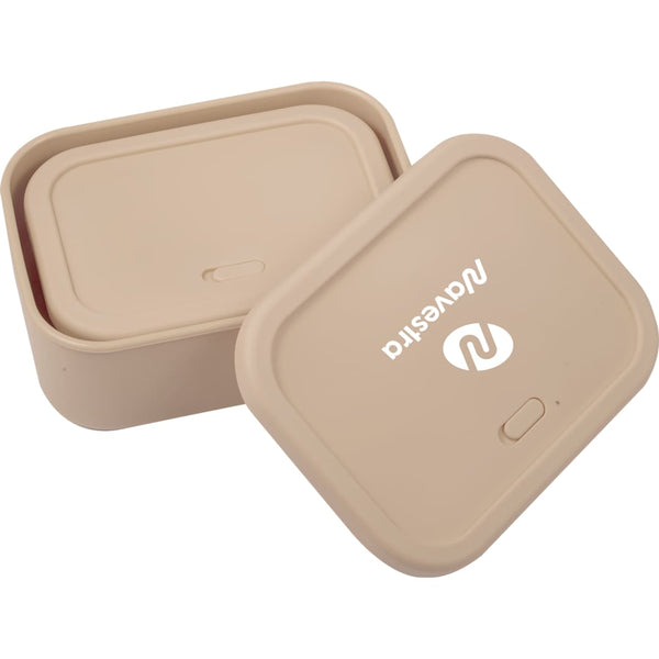 Silicone Food Storage Box with Air Valve - Set of
