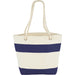 Capri Stripes 12oz Cotton Canvas Shopper Tote | Tote Bags | Bags, sku-7900-40, Tote Bags | CFDFpromo.com