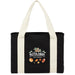 12oz Cotton Shopper Tote with Contrast Handles