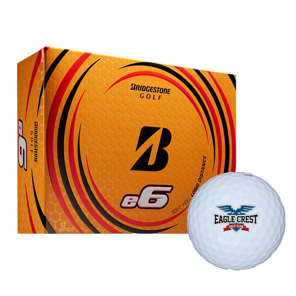 Bridgestone E 6 Soft Balles de Golf - Paquet de 12
