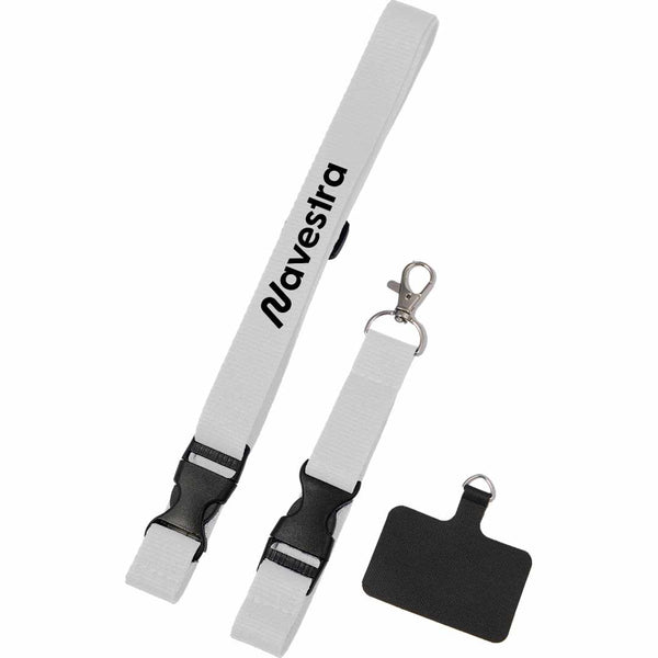 Adjustable Recycled Phone Lanyard