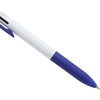 Stylo à bille trois couleurs recyclé avec stylet
