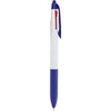 Stylo à bille trois couleurs recyclé avec stylet