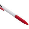 Stylo à bille trois couleurs recyclé avec stylet