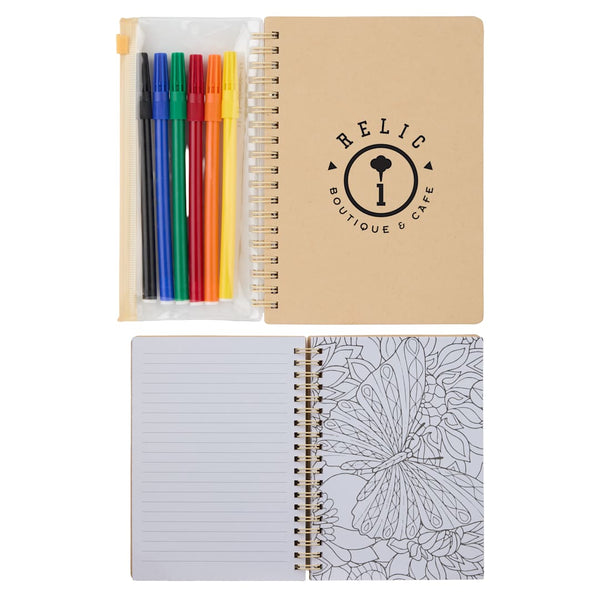 Carnet de gribouillage FSC® Mix de 5