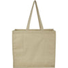 Sac cabas en coton recyclé 4oz avec finition laminée