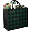 Buffalo Plaid Printed Jute Tote | Tote Bags | Bags, sku-SM-5767, Tote Bags | CFDFpromo.com