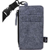 THE GOODS™ Recycled Felt Lanyard Wallet