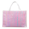 Iridescent Non-Woven Shopper Tote | Tote Bags | Bags, sku-SM-5797, Tote Bags | CFDFpromo.com