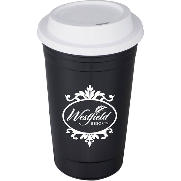 Le gobelet isotherme Traveler 16 oz. avec couvercle
