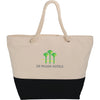 Zippered 12oz Cotton Canvas Rope Tote | Tote Bags | Bags, sku-SM-7066, Tote Bags | CFDFpromo.com