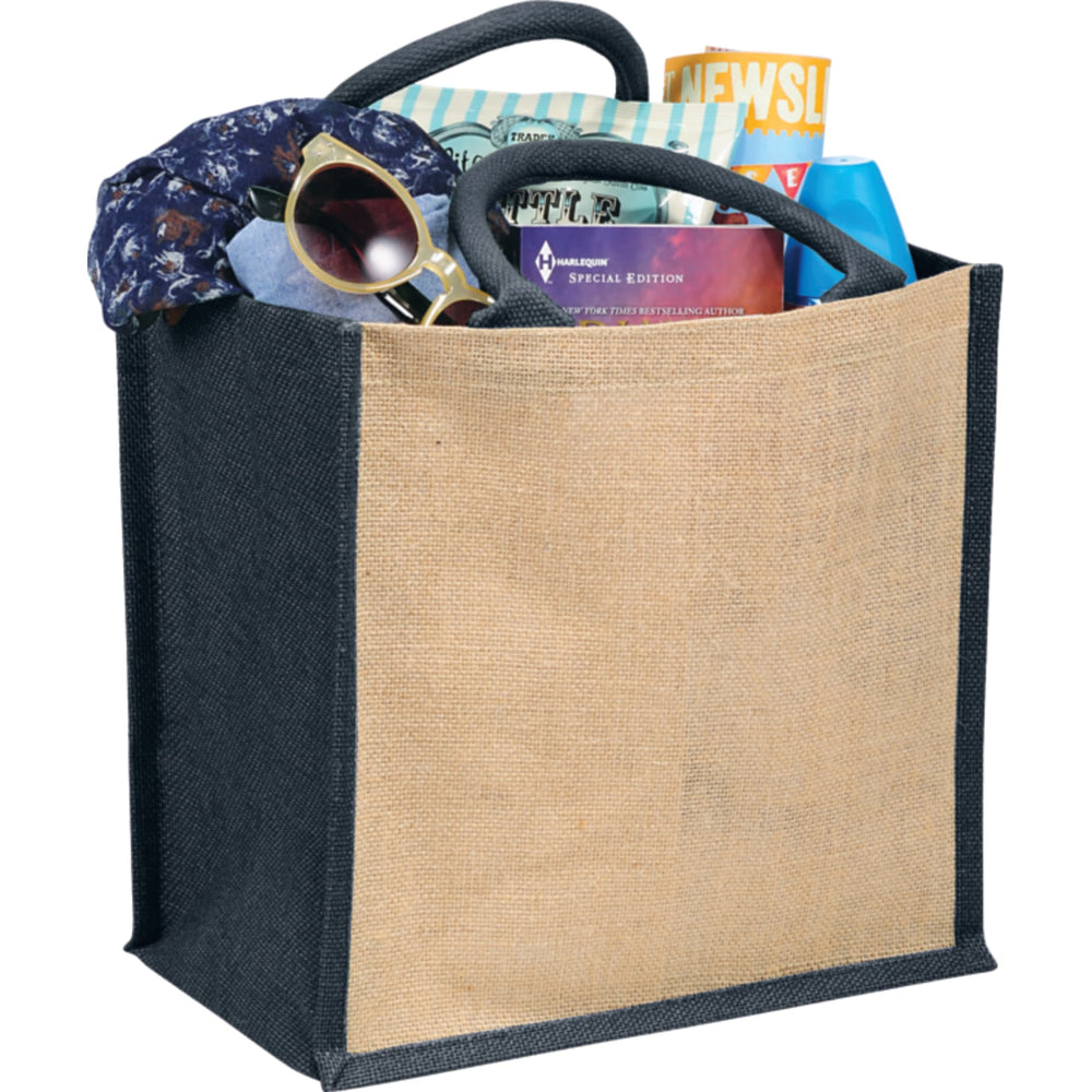 Medium Jute Gift Tote | Tote Bags | Bags, sku-SM-7124, Tote Bags | CFDFpromo.com
