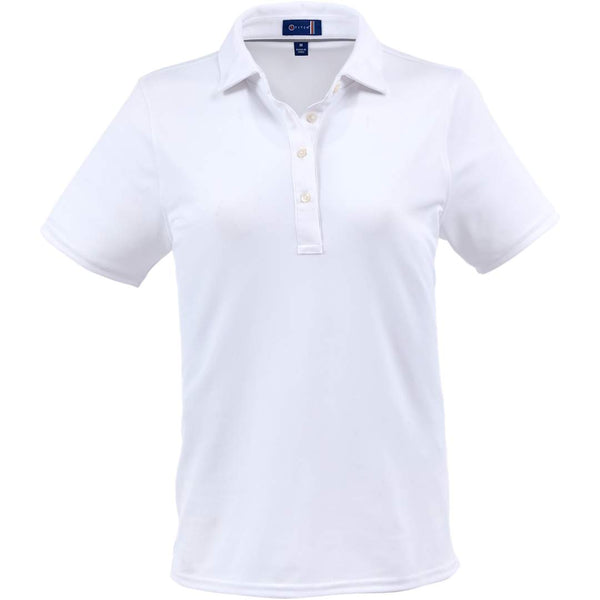 Polo piqué uni STITCH® - Femme