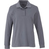 PALO Long Sleeve 100% Cotton Pique Polo - Women's