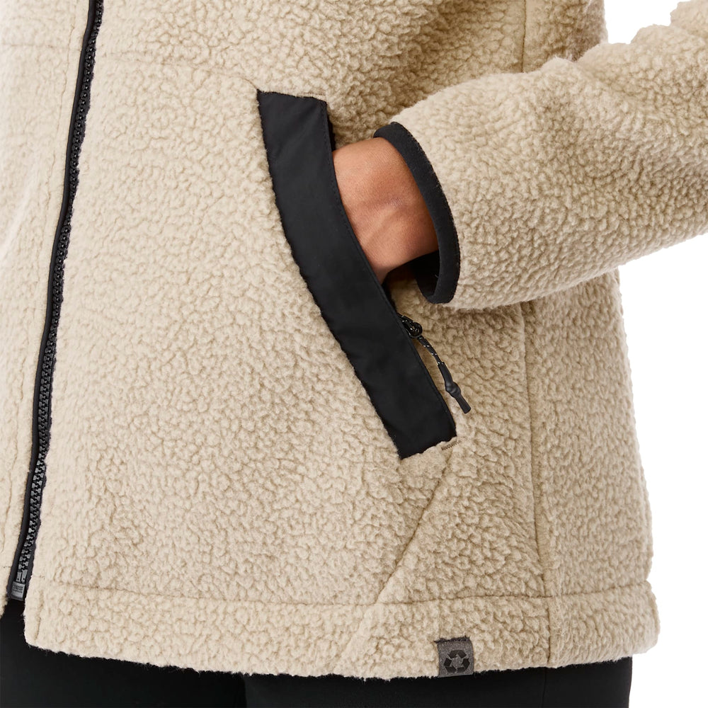 Women's KAHUZI Eco Full Zip Sherpa | sku-TM98143 | Trimark
