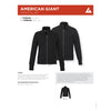 American Giant Moto Full Zip  - Women's
