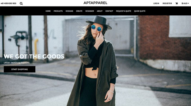 Fashion store template