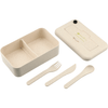 Bamboo Fiber Lunch Box with Utensils | Food Storage | Food Storage, Home & DIY, sku-1022-14 | CFDFpromo.com