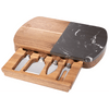 Black Marble Cheese Board Set with Knives Wine & Cheese Home & DIY, sku-1033-78, Wine & Cheese CFDFpromo.com