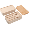 Stackable Bamboo Fiber Bento Box | Food Storage | Food Storage, Home & DIY, sku-1033-85 | CFDFpromo.com