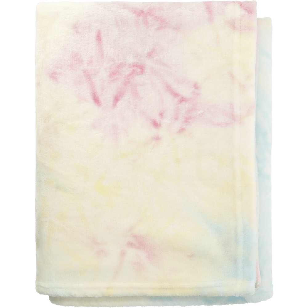 Tie Dye Flannel Fleece Blanket | Blankets & Throws | Blankets & Throws, Home & DIY, sku-1080-47 | CFDFpromo.com