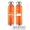 Thor Copper Vacuum Insulated Bottle 22oz | Health & Happiness | Health & Happiness, New, sku-1625-85 | CFDFpromo.com