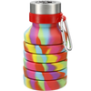 Zigoo Silicone Collapsible Bottle 18oz - Tie Dye | Water Bottles | Drinkware, sku-1628-89, Water Bottles | CFDFpromo.com