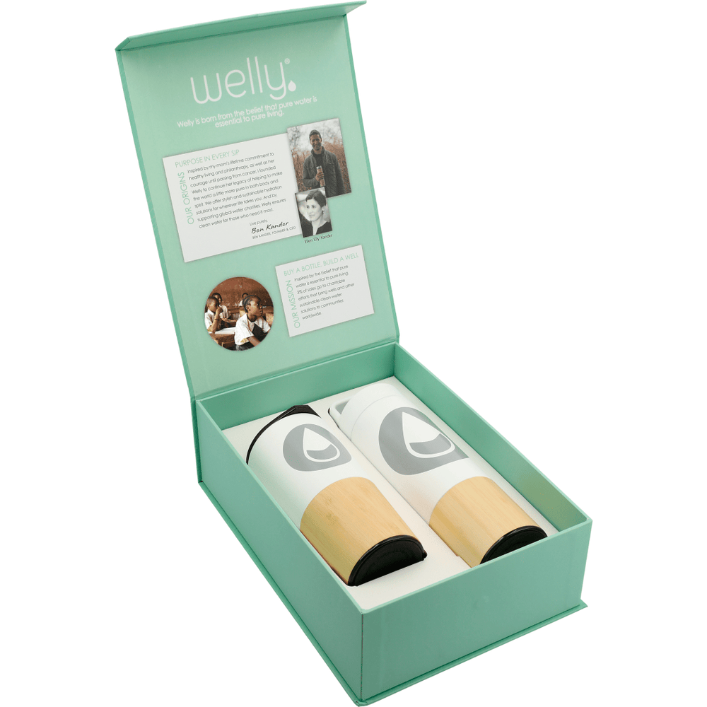 Welly® Tumbler & Traveler Bundle Set | Integrated UV Sanitization | Drinkware, Integrated UV Sanitization, sku-1629-12 | Welly