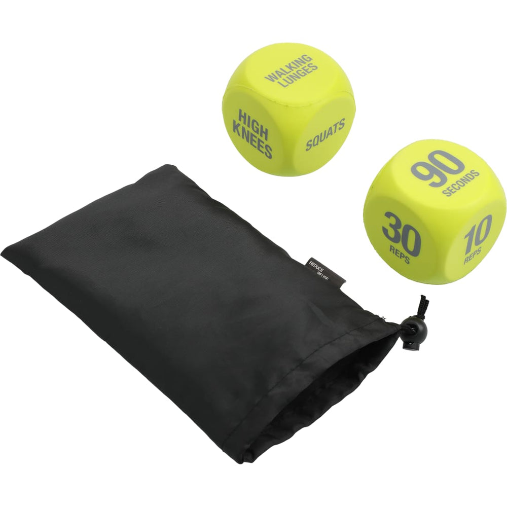 2 Piece Exercise Dice | Outdoor Living | EcoFriendly, Giftboxed, GiftSet, InstructionCardIncluded, NewColorsAvailable, Outdoor & Sport, Outdoor Living, PackagingIncludedForBlanks, Recycled, sku-1631-24 | CFDFpromo.com