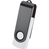 Rotate Black Clip Flash Drive 2GB Memory closeout, Memory, sku-1696-02, Technology CFDFpromo.com