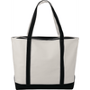 Baltic 24oz Cotton Canvas Tall Zippered Boat Tote Tote Bags Bags, sku-2160-67, Tote Bags CFDFpromo.com