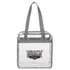 Game Day Clear Zippered Safety Tote Tote Bags Bags, sku-2301-42, Tote Bags CFDFpromo.com