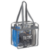 Game Day Clear Zippered Safety Tote Tote Bags Bags, sku-2301-42, Tote Bags CFDFpromo.com