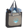 Reclaim Recycled Zippered Tote Tote Bags Bags, sku-3450-71, Tote Bags CFDFpromo.com