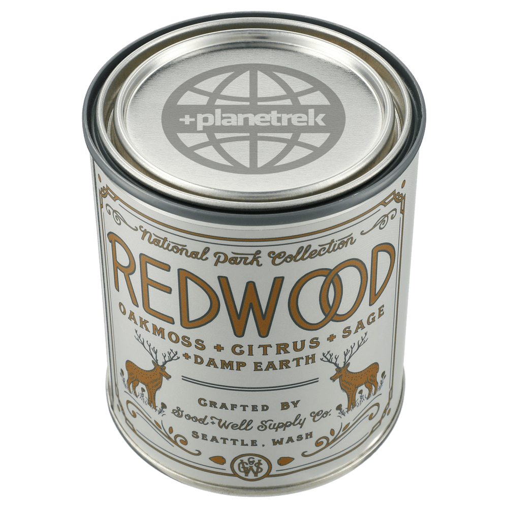 Redwood National Park 14 oz Candle | Health & Happiness | Health & Happiness, New, sku-6000-04 | GOOD & WELL SUPPLY CO