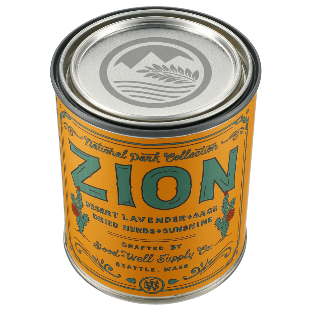 Zion National Park 14 oz Candle | Candles | Candles, Home & DIY, sku-6000-06 | GOOD & WELL SUPPLY CO