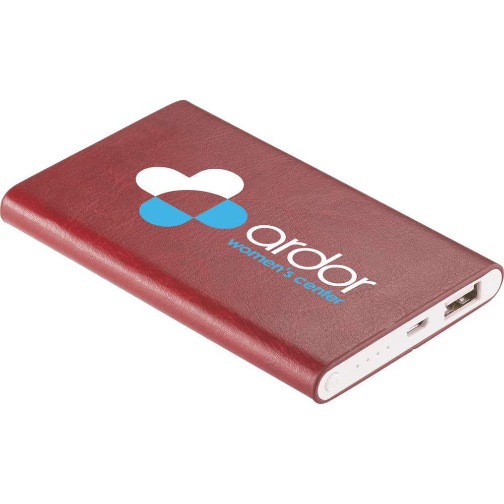 UL Listed Abruzzo 4,000 mAh Power Bank | Power Banks | Power Banks, sku-7121-40, Technology | CFDFpromo.com