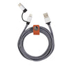Paramount 3-in-1 Fabric Charging Cable | Cables & Adaptors | Cables & Adaptors, sku-7141-36, Technology | CFDFpromo.com