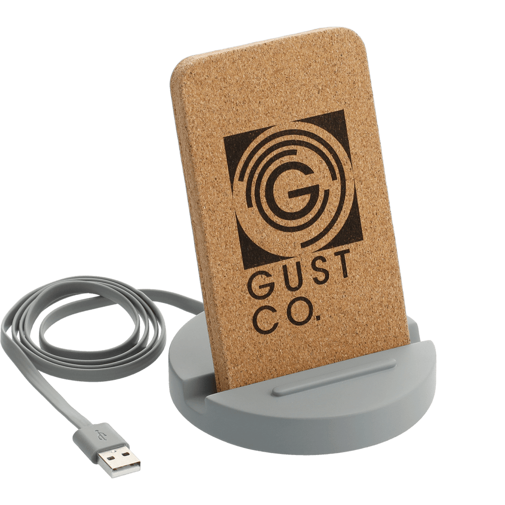 Set in Stone Wireless Charging Stand | Eco & Sustainable | Eco & Sustainable, New, sku-7143-27 | CFDFpromo.com