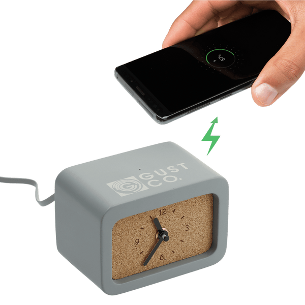 Set in Stone Wireless Charging Desk Clock