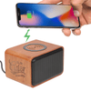 Wood Bluetooth Speaker with Wireless Charging Pad Audio Audio, sku-7197-05, Technology CFDFpromo.com