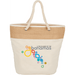 Jute Accent 12oz Cotton Canvas Rope Tote | Tote Bags | Bags, sku-7900-22, Tote Bags | CFDFpromo.com