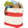 Capri Stripes 12oz Cotton Canvas Shopper Tote Tote Bags Bags, sku-7900-40, Tote Bags CFDFpromo.com